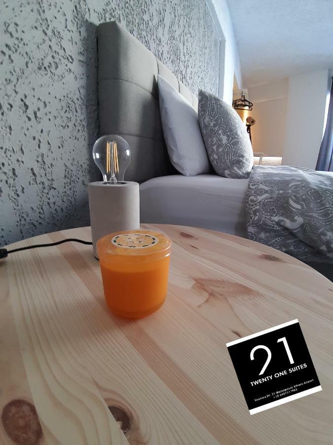 21 Suites Deluxe Stay Near The Airport Markópoulon エクステリア 写真