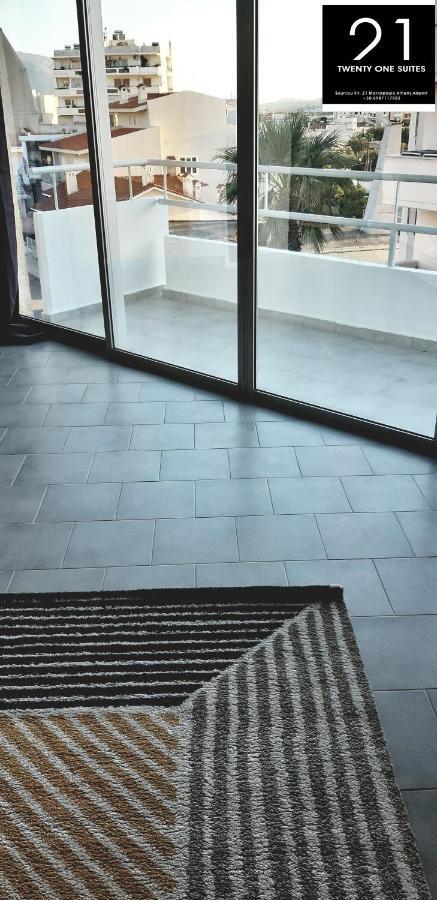 21 Suites Deluxe Stay Near The Airport Markópoulon エクステリア 写真